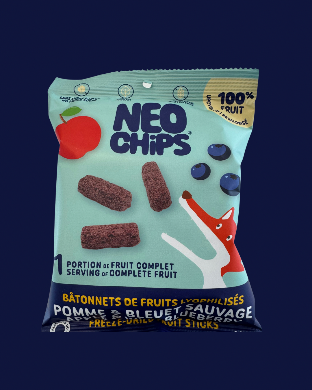 Neo Chips | Bâtonnets de Fruits Lyophilisés