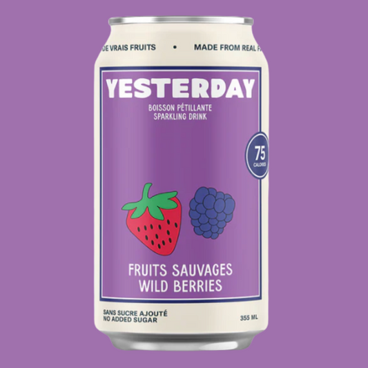Yesterday Drinks | Boissons pétillantes naturelles